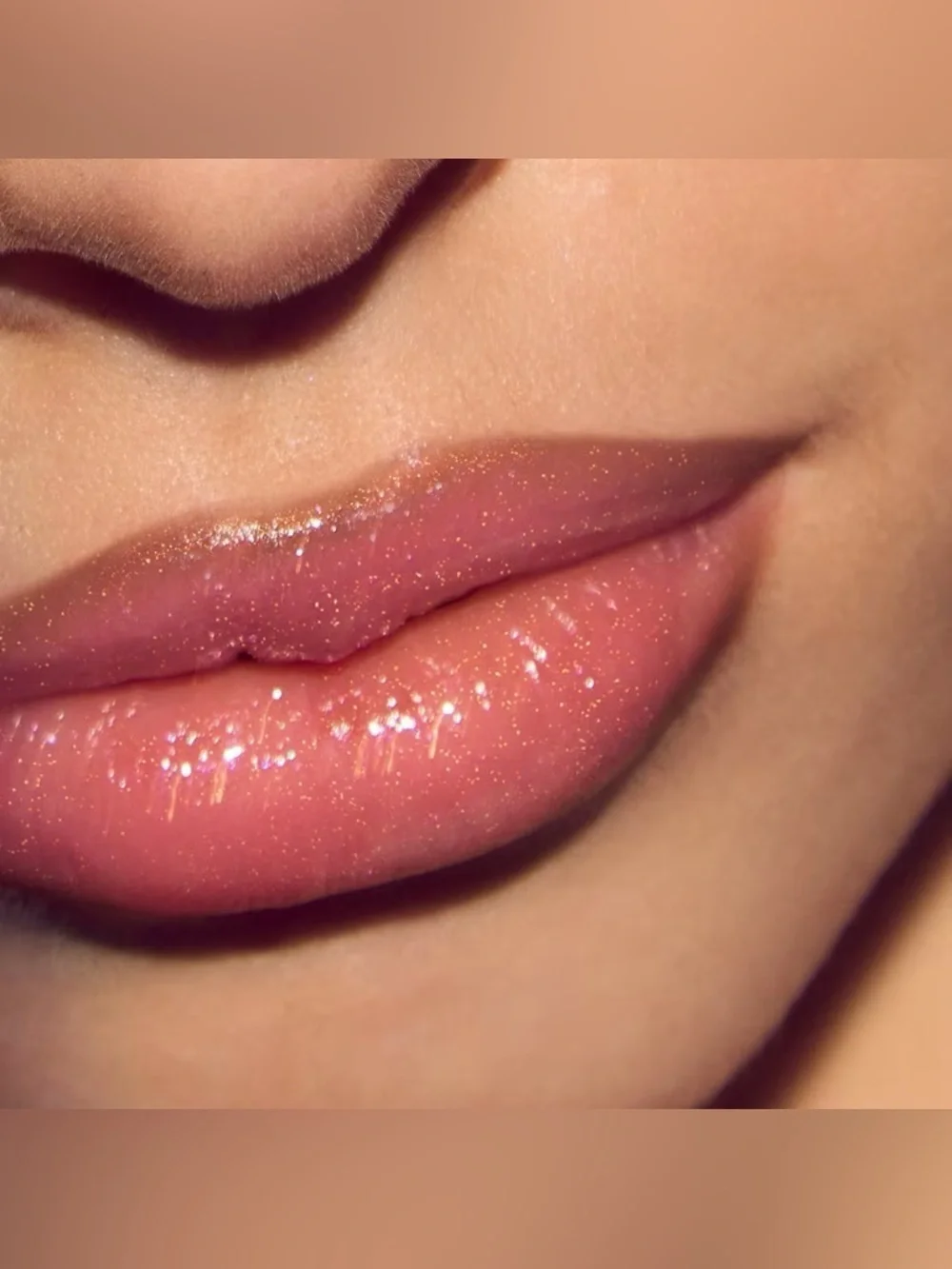 HALF MAGIC's viral Magic Drip Glitter Lip Gloss NWT, “Y2K Cherub” Pink